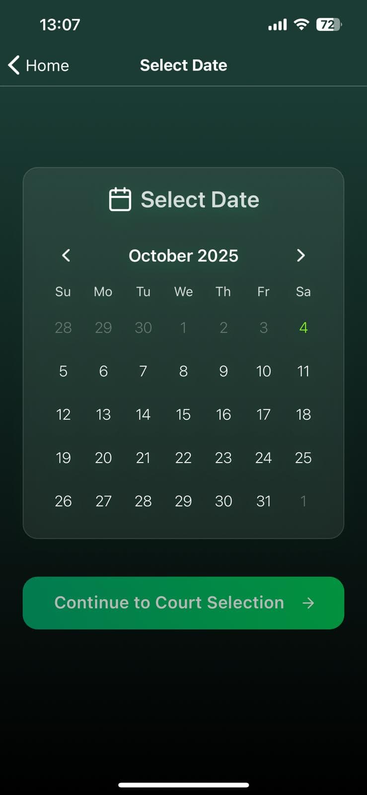 Qourtify - Reserva confirmada